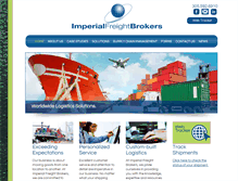 Tablet Screenshot of imperialfreight.com